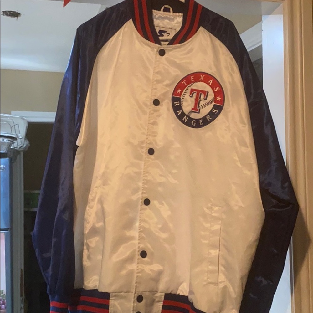 Texas Rangers Satin Starter jacket